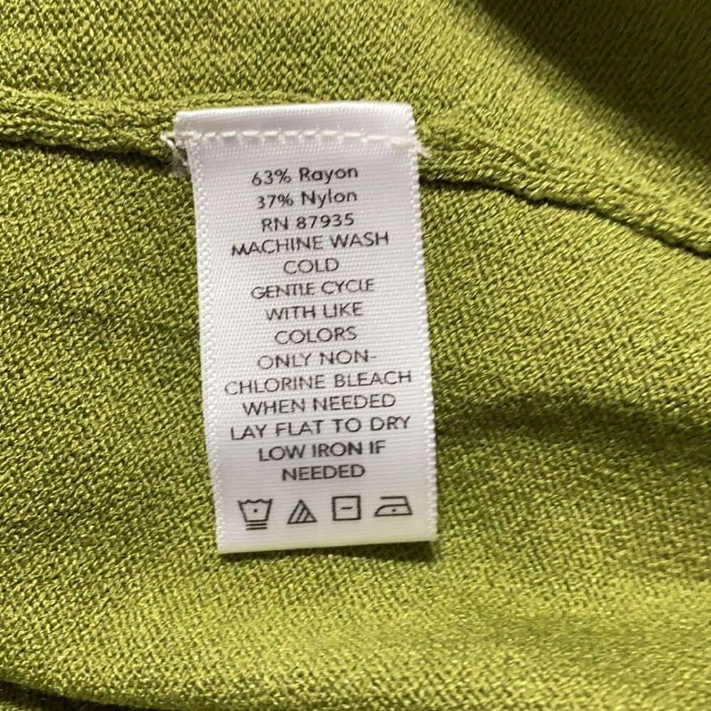 SIMONTON Says / long cardigan/ size 1X. Price firm - Picture 4 of 4